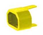 Stikdåse til C13, SecureSleeve, gul